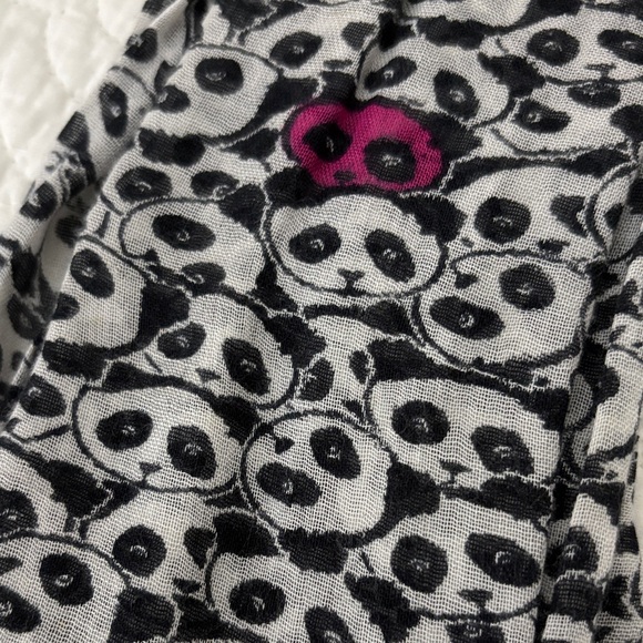 LULU BY LULU GUINNESS Panda Scarf NWT - Picture 3 of 3